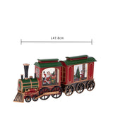 Locomotiva+Vagone con B.Natale+Led  • 20 cm