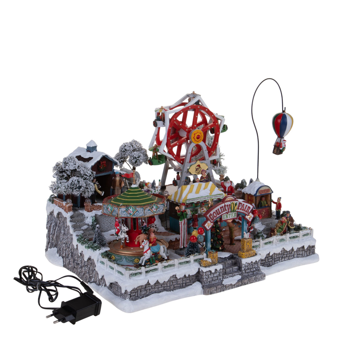 Parco giochi con movimento+luci+musica • H 34 cm