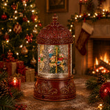Carossello natale con led+musica+movimento • H 23 cm
