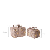 Set 2 pacchi dono 30 led • 32 cm