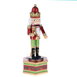 Carillon 33 cm Schiaccianoci con Paillettes  • 33 cm