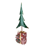 Albero natale artificiale con Pacco Dono  • 80 cm