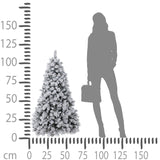 Albero di Natale Nevicato • 122 cm
