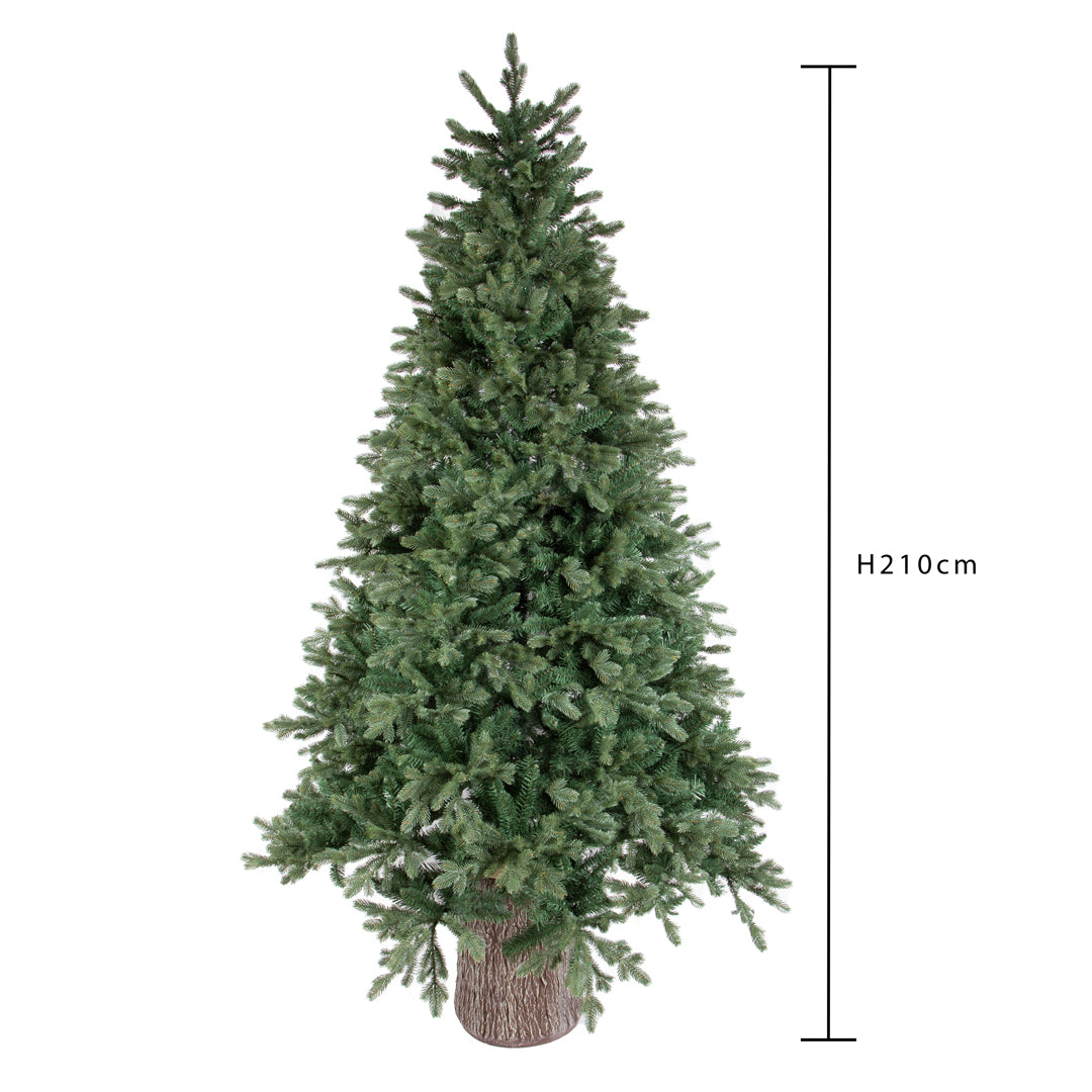 Albero di Natale Verde • 215 cm