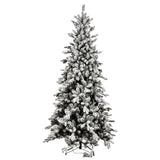 Abete artificiale Dolomiti innevate -Slim 1855 rami con 470 Led  • 260 cm