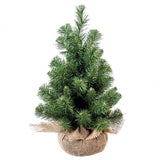 2 Pezzi • Albero di Natale Verde Abete con sacco 45 tips • 47 cm