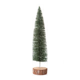 Pezzi 2 •Albero cono gl. led uso int sc • H 40 cm