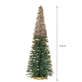Albero cono con glitter • H 40 cm