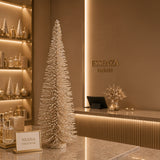 Albero cono 16xh. con glitter • H 40 cm