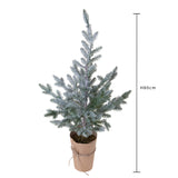 Albero di Natale Verde nevicato • 80 cm