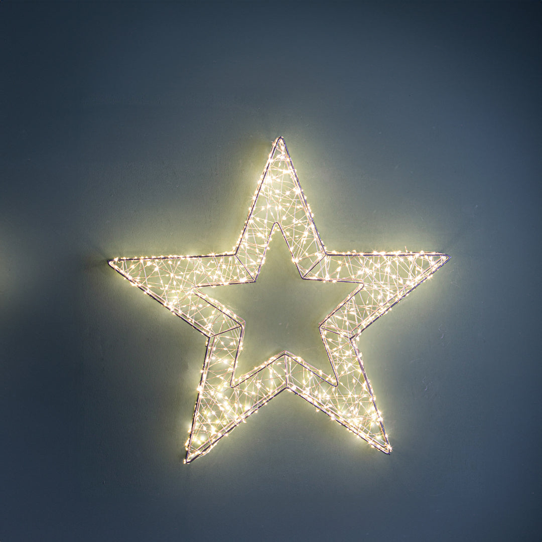 Stella con 600 Led  • 39 cm