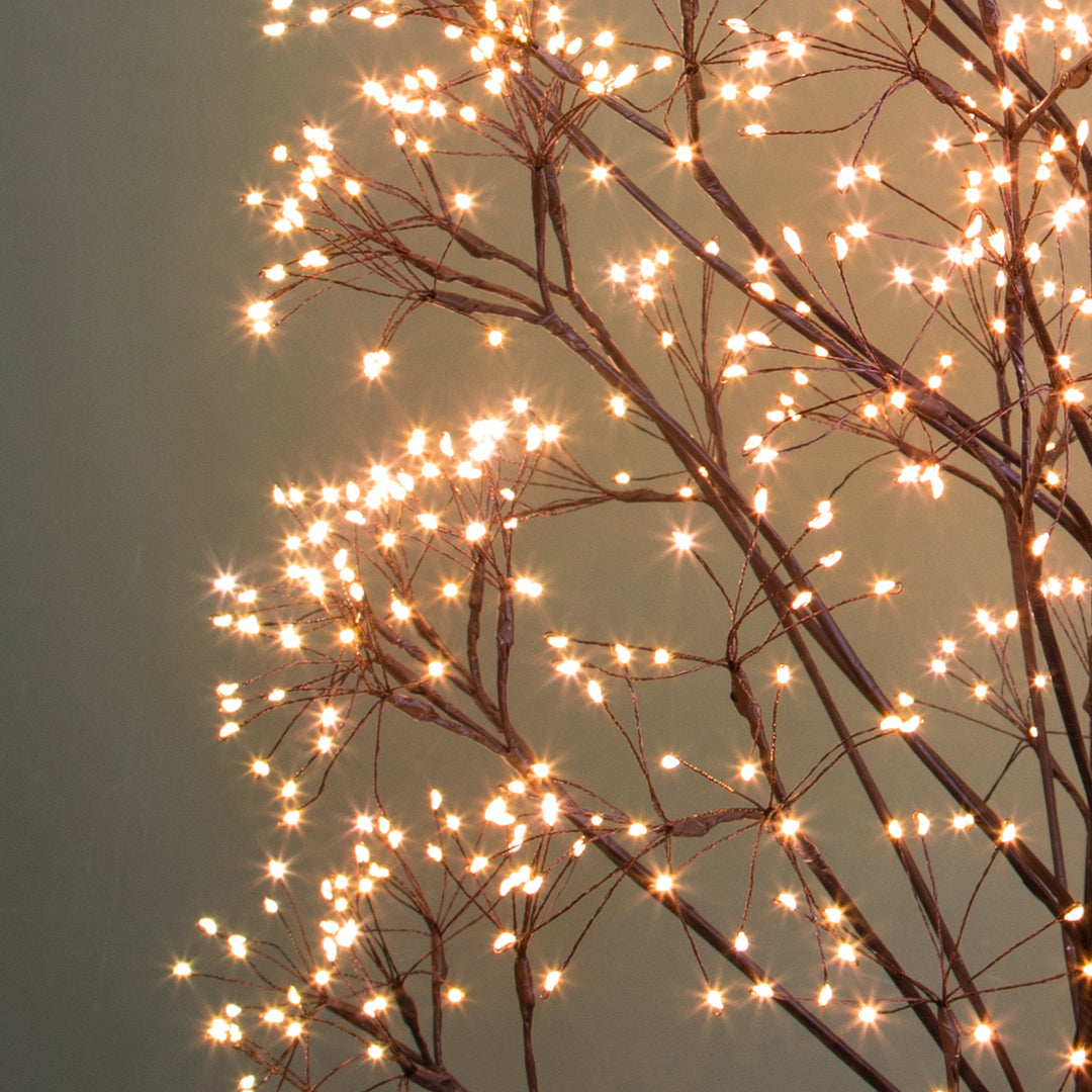 Abete artificiale Flower con 1500 Led da esterno  • 150 cm