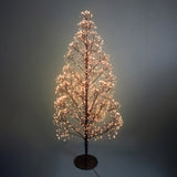 Abete artificiale Flower con 1500 Led da esterno  • 150 cm