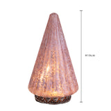 2 Pezzi •  Albero artificiale con Led  • 19 cm