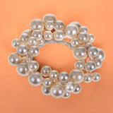 Pezzi 6 • Girocandela con perle • H 2 cm