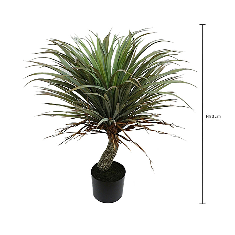 Pianta di Yucca artificialecon vaso • 83 cm